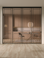 Раздвижная алюминиевая перегородка Minoli Split 18