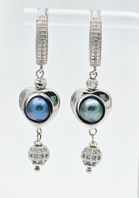 91003033 Серьги Selena Pearls