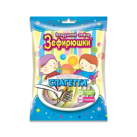 Воздушный зефир Спагетти 80 гр