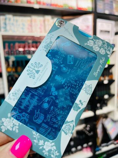 Диск для стемпинга Global Fashion #-145