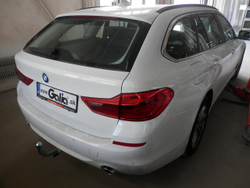 Фаркоп оцинкованный Galia B024A для BMW 5-Series 2017-(паспорт и сертификат в комплекте)(без электрики)