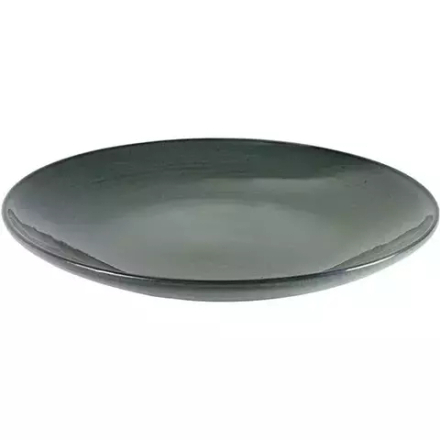 Тарелка «Аква» керамика D=285,H=45мм серый