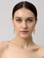 Серьги "Winter Magic" Gold