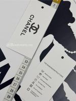 Бирка Шан. бумажная белая 100х45 мм