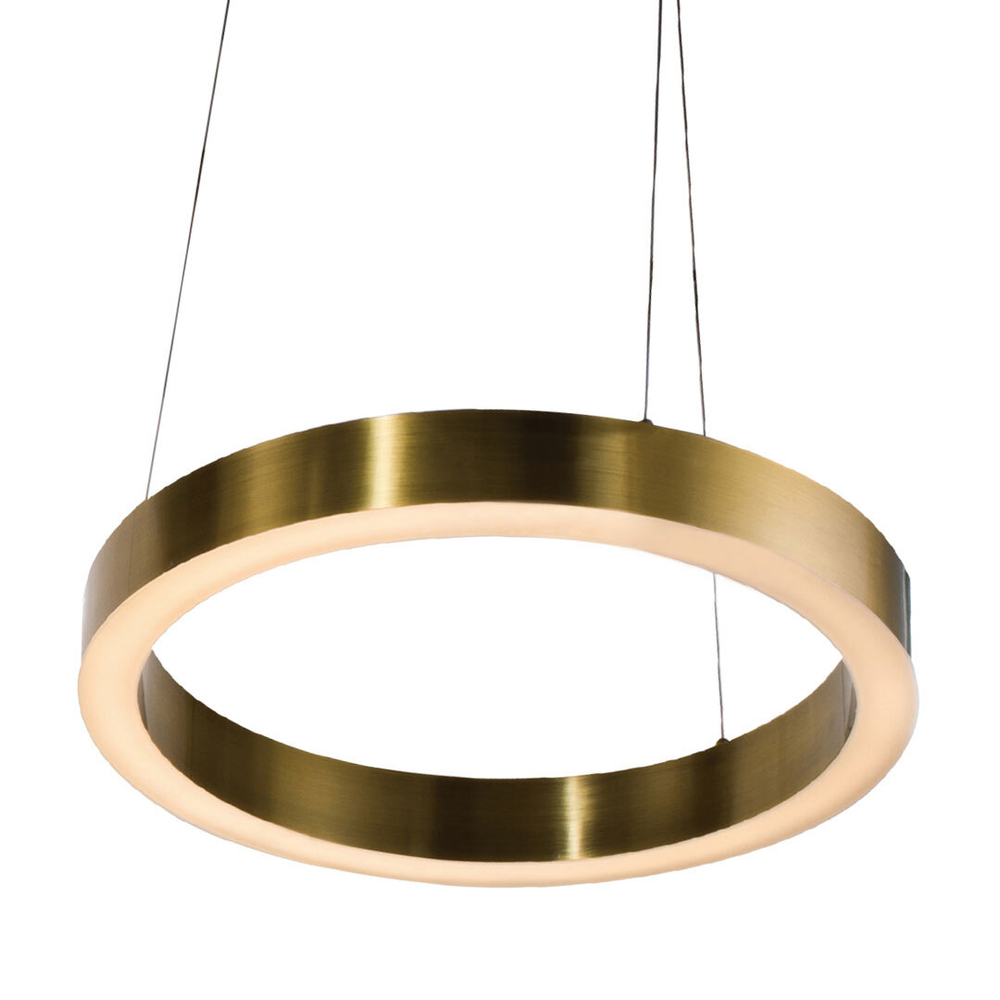 Подвесной светильник Cloyd RAUNDS P1 / Ø65 см - латунь (арт.10252)
