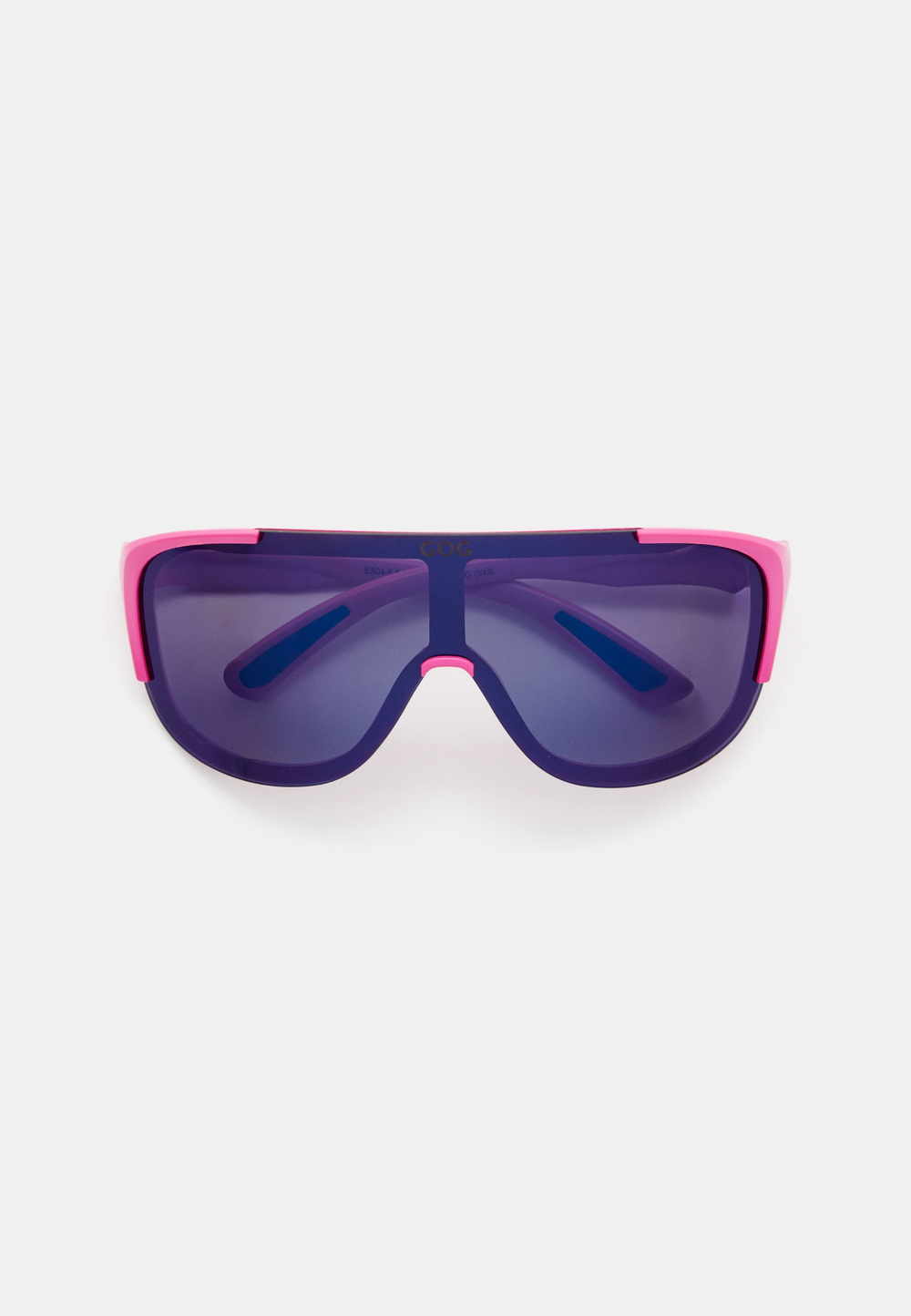 Спортивные очки GOG Medusa / Matt Neon Pink-Black / Blue Lens