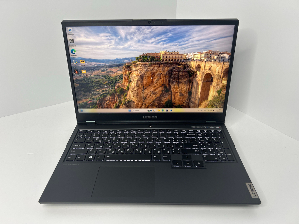 Ноутбук Lenovo Legion 5 15IMH05H (81Y6008JRU) 15.6"/Intel Core i5 10300H/RAM 16GB/SSD 512GB/GeForce RTX 2060 6GB/1920x1080/IPS/Windows 11/ Подсветка кл-ры: LED/Цвет: Черный. Состояние: B1