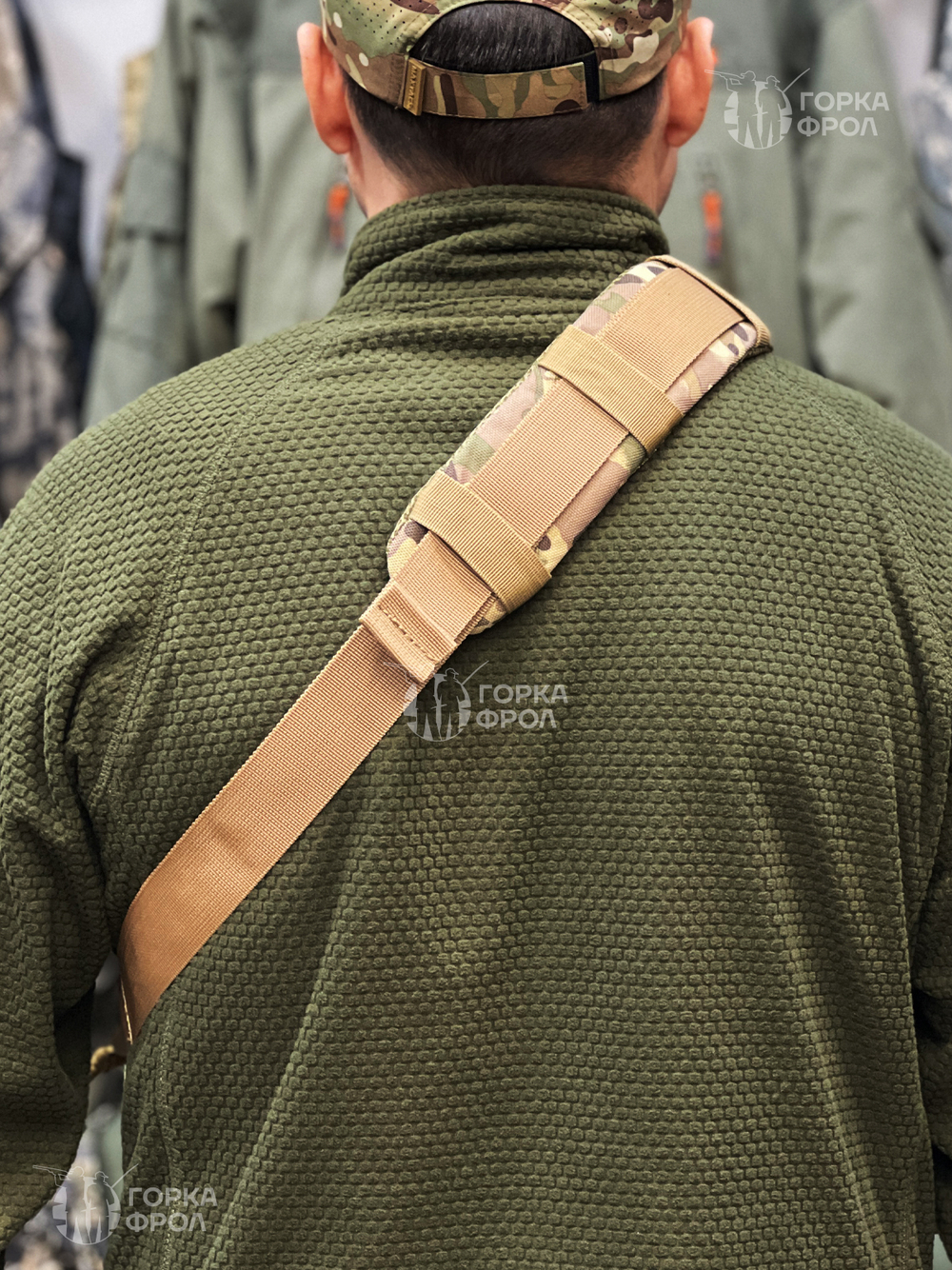 Сумка однолямочный тактический 7.62, 7 л, Мультикам