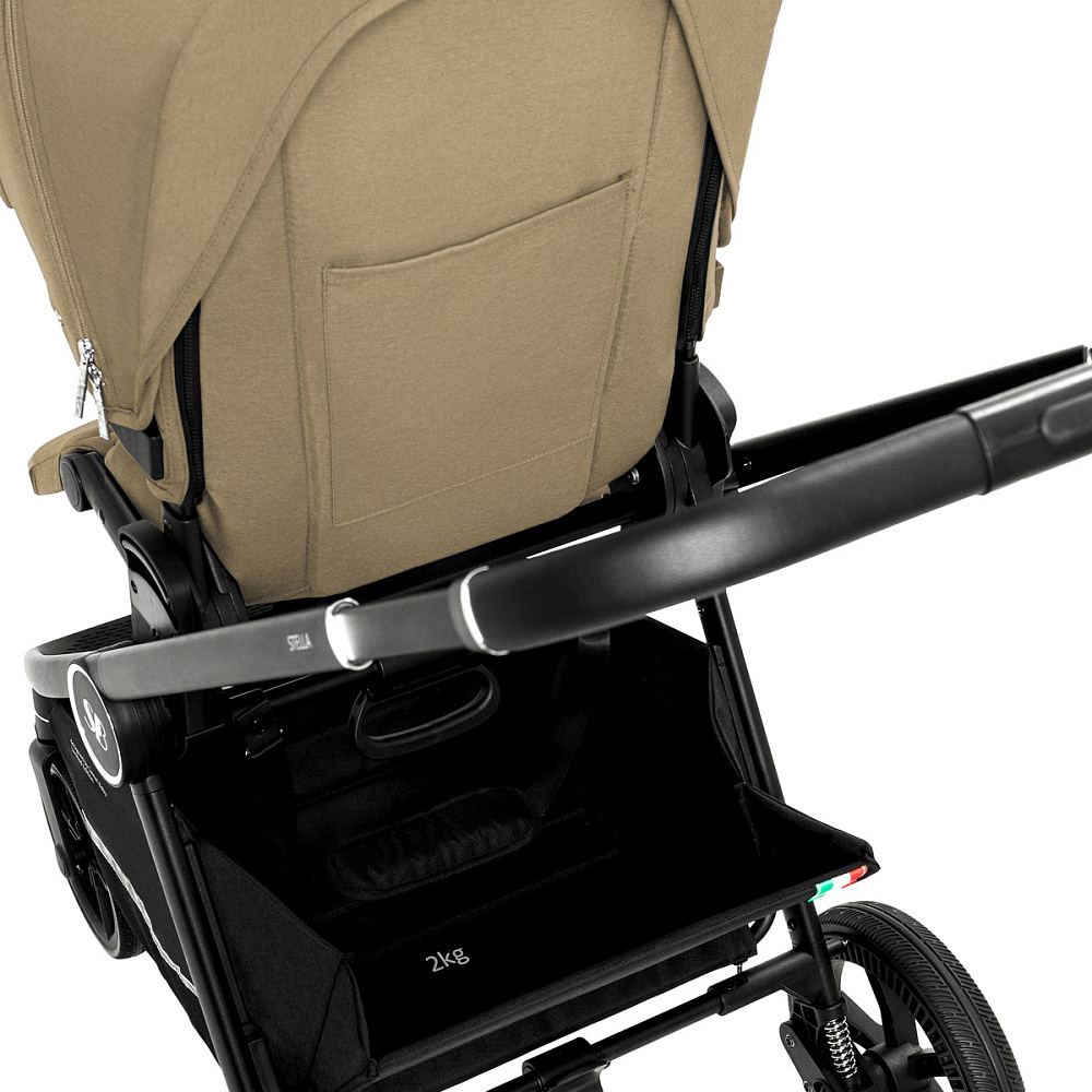 Коляска 3 в 1 Sweet Baby Stella + автокресло Premier Grey Beige