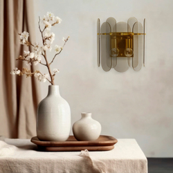 Бра De City Бриз 111026902 2*60W для гостиной, спальни, в холл, детскую комнату