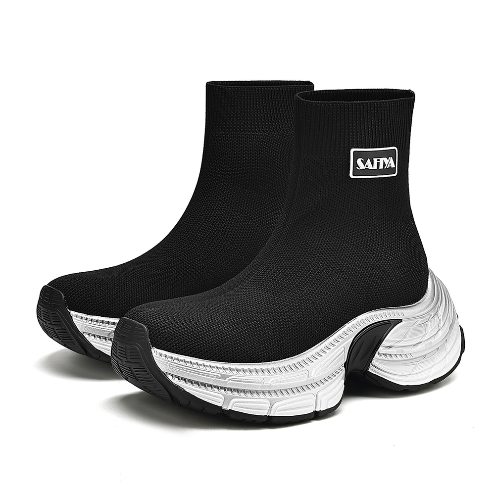 Safiya Fabric Ankle Boots Women"s Black