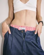 Шорты One Two Baggy Bermuda Denim темно-синие