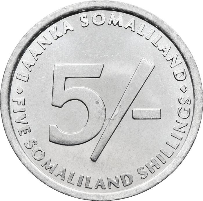 5 шиллингов 2005 Сомалиленд