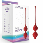 Вагинальные шарики Alcor красный 21 см