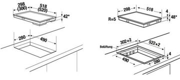 Электрическая варочная панель Kuppersbusch VKE 3300.0 SR