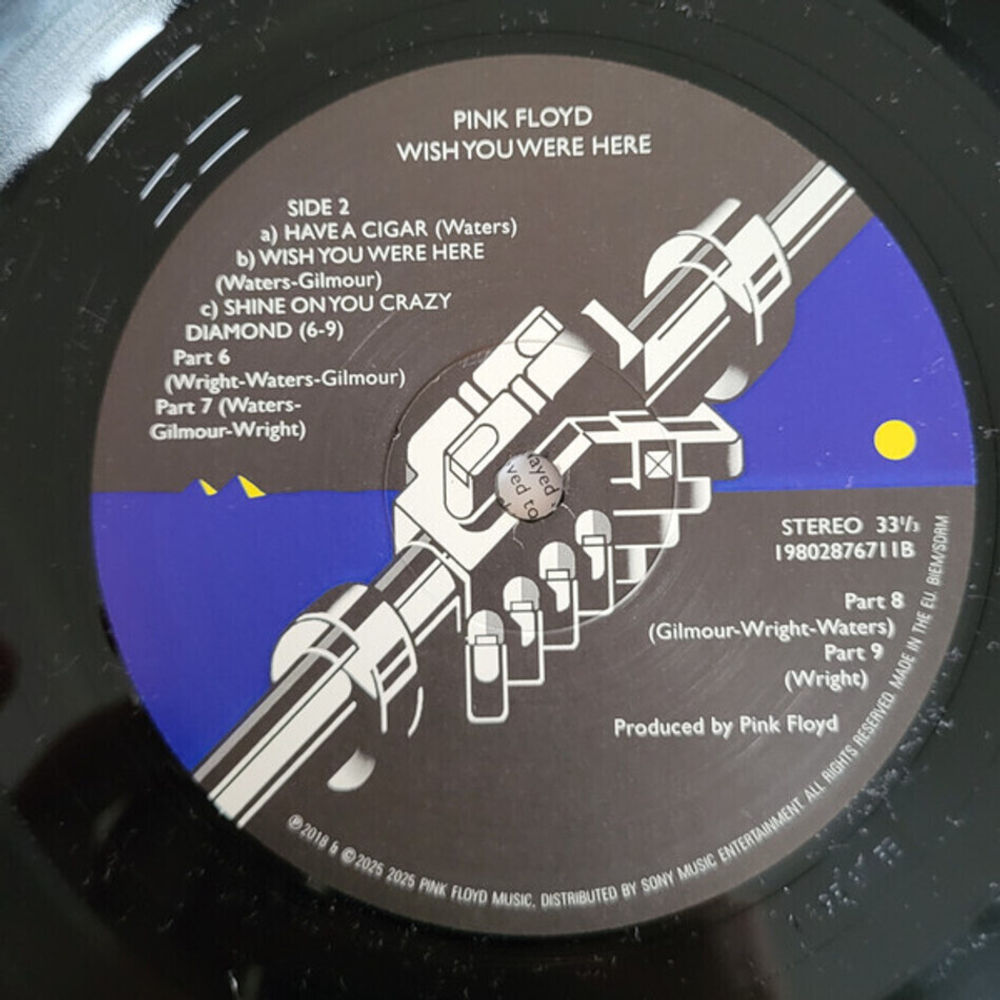 Pink Floyd / Wish You Were Here (50th Anniversary Edition)(Deluxe Edition)(3LP)