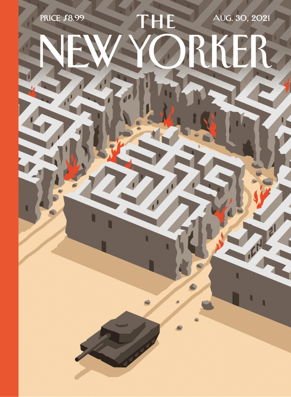 Журнал The New Yorker 30-08-2021