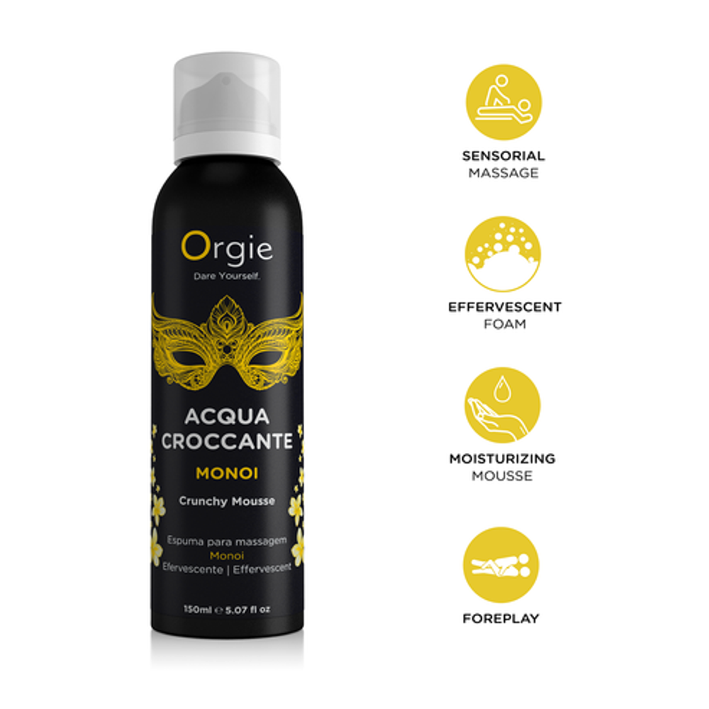 Orgie Acqua Croccante Monoi - Массажная пенка, 150 мл