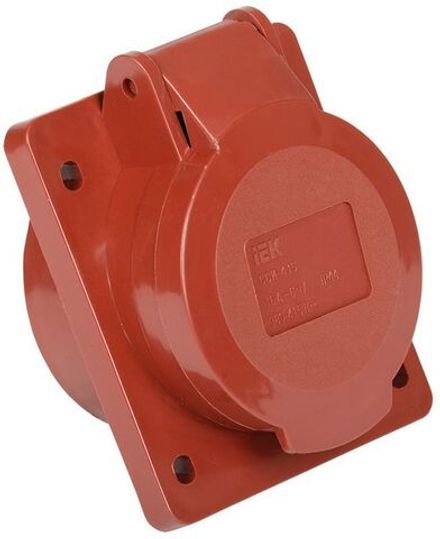 Розетка встраиваемая 16А 3P+E+N 380В IP44 ССИ-415 IEK PSR42-016-5