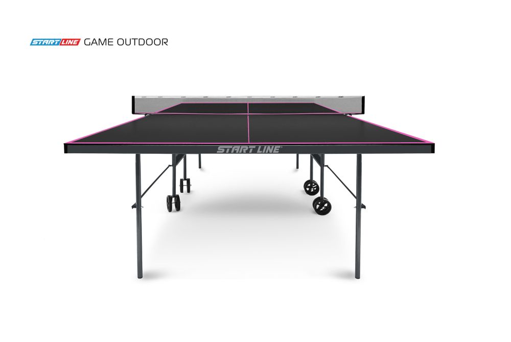 Стол теннисный Game Всепогодный с сеткой Black