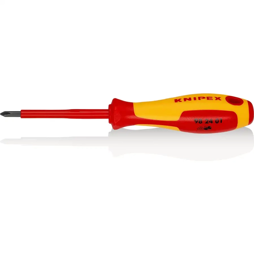 Отвертка для винтов с крестообразным шлицем 187 мм Knipex 98 24 01
