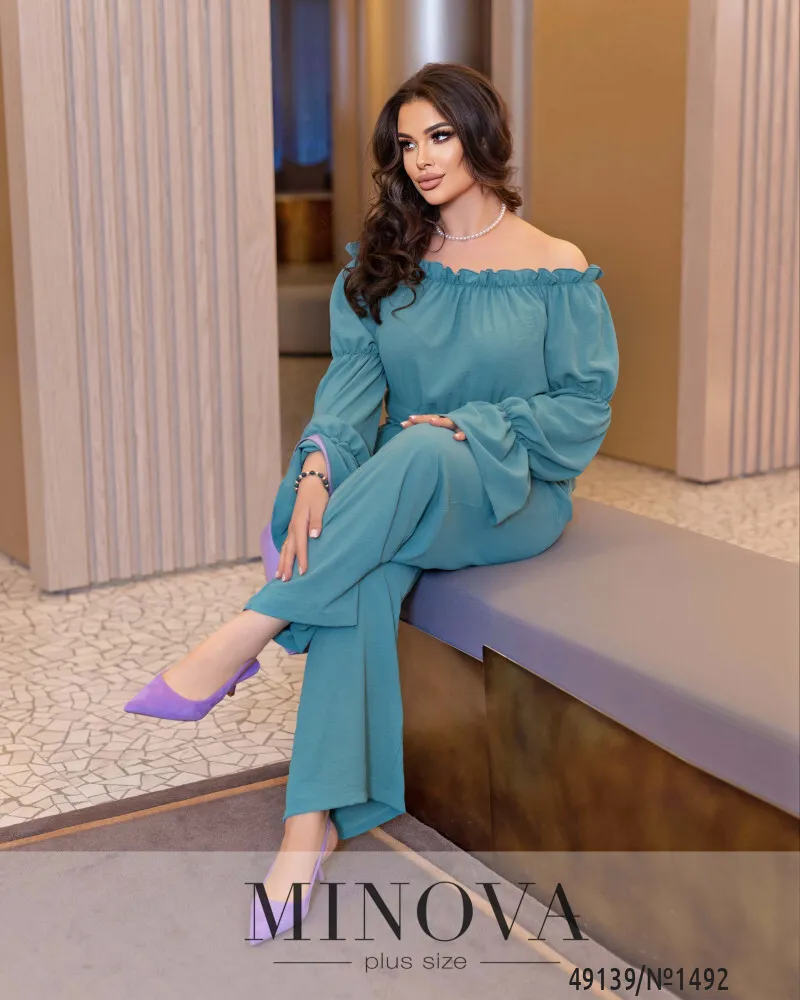 Костюм 1492-оливковый Minova