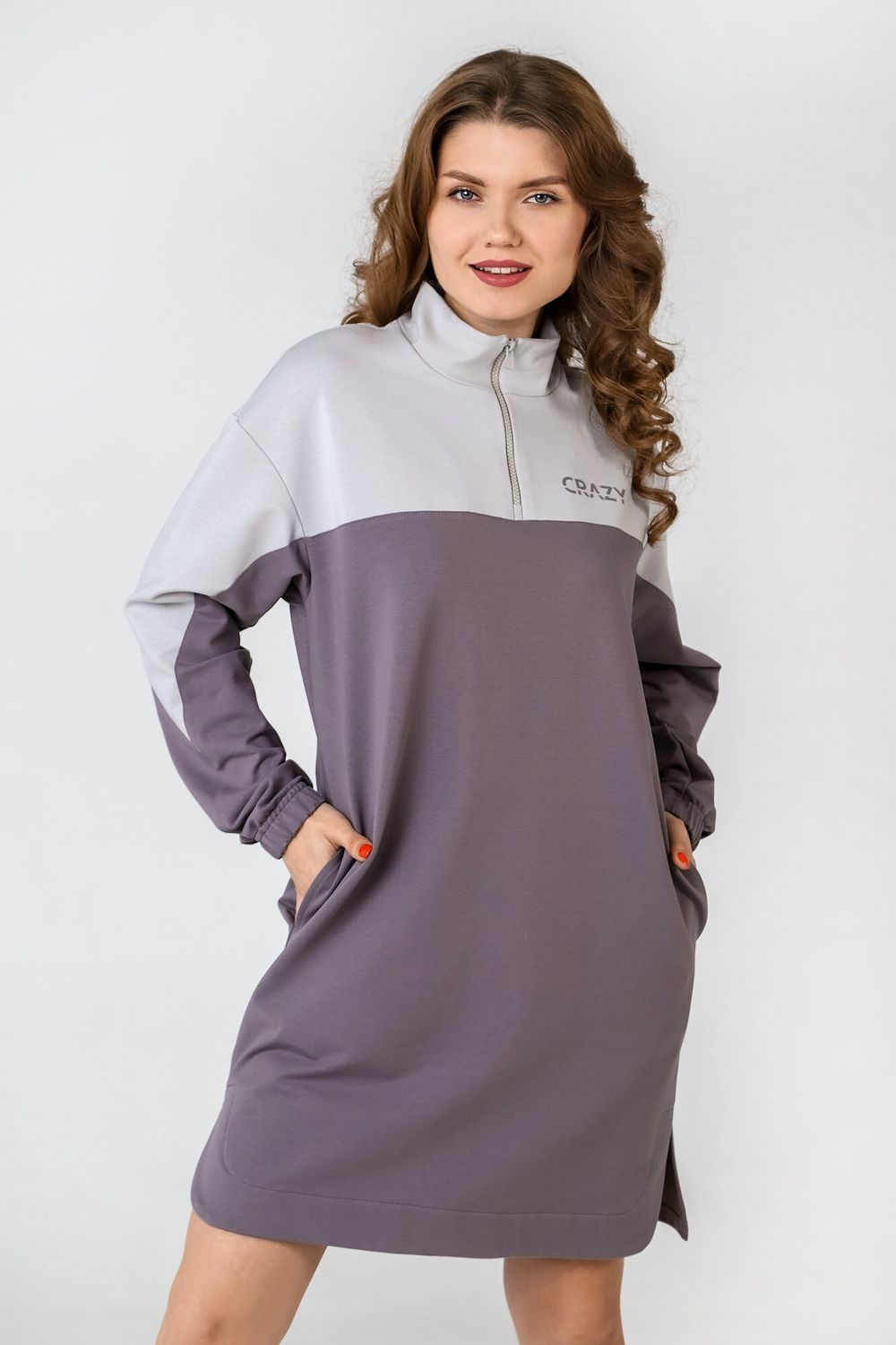 Платье Кенди-1 Виотекс СЕРЫЙ
