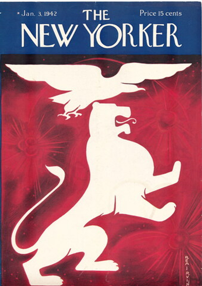 Журнал The New Yorker 03-01-1942, обложка