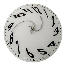 Настенные часы Идеал "melting time clock", 28 см, Декор для дома, подарок