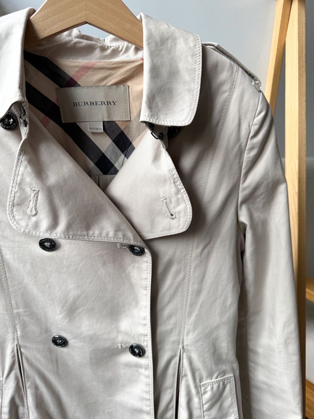 Хлопковый тренч Burberry, 140