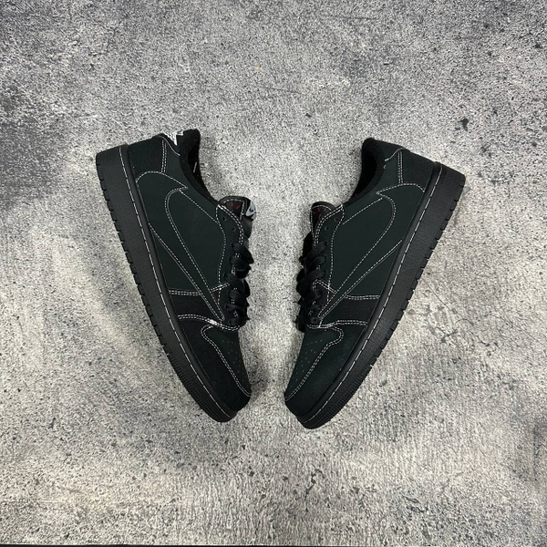 Кроссовки Nike Air Jordan 1 & Travis Scott Low black/white