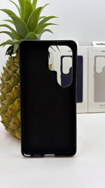 LEATHER CASE c MagSafe для Samsung S26 Ultra