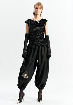 Брюки "аладдины" 1270 черный