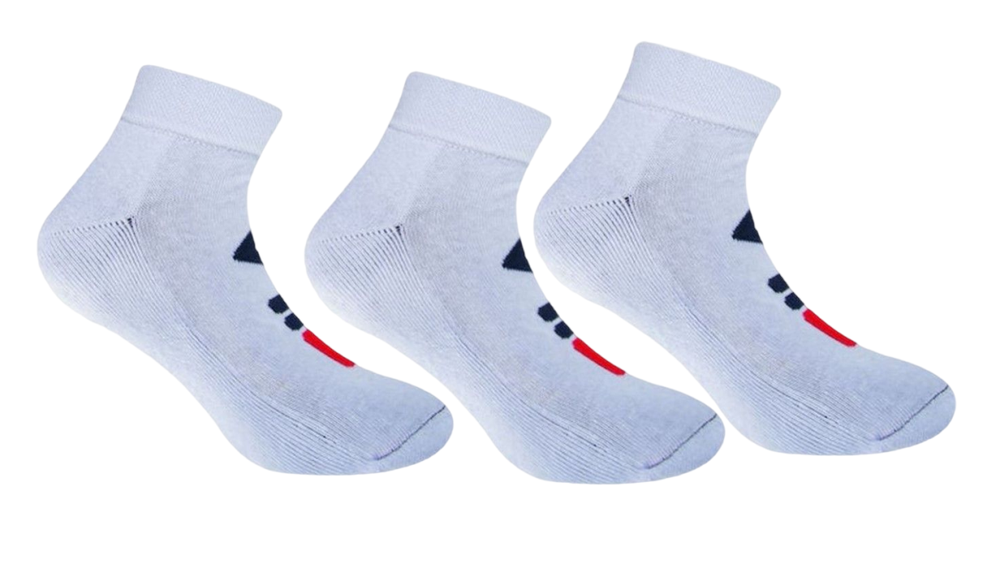 Теннисные носки Fila фитнес Quarter Socks 3P - white
