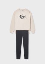 толстовка с леггинсами