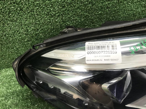 Фара правая Mercedes GLE W166 (2015-2018) LED