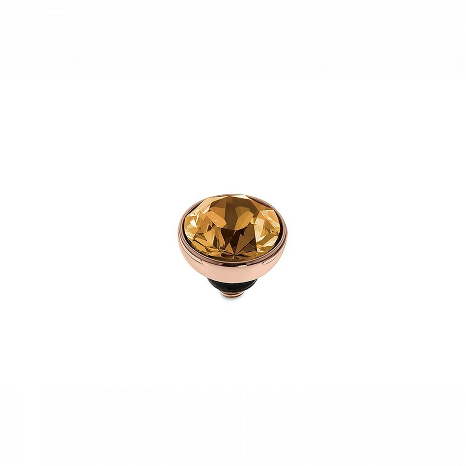 Шарм Qudo Bottone Topaz 8 мм 680192 BR/RG