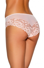 Тоненькие трусики-слипы с нежным кружевом (Размер: XXL) (Цвет: темно-синий)