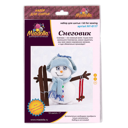 Набор для шитья  "Miadolla"   NY-0117   Снеговик