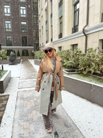 Комбинированный тренч London Style