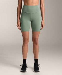 OYSHO Легинсы-велосипедки Comfortlux с высокой посадкой длиной 20 см, бледно-зеленый