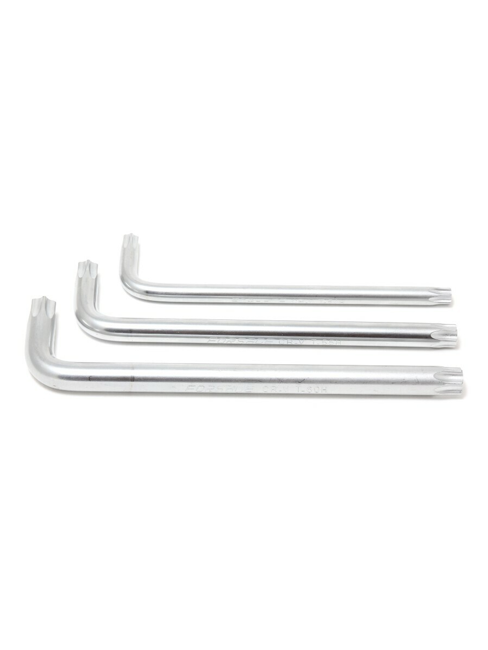 Ключ Г-образный TORX длинный T-10H с отверстием Forsage F-76710L