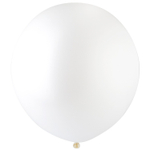 Шар латексный Олимп Пастель 115 см (Белый)