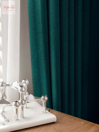 Nemon Blackout (индиго) Шторы полный блэкаут 100% под лён