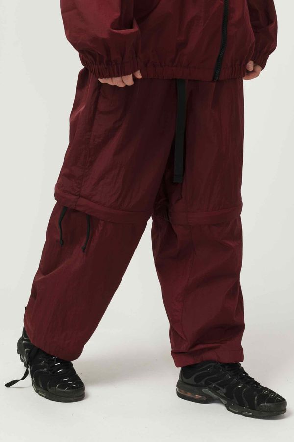 Штаны Halflegs Бордовые темные - фото 6