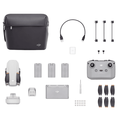 Квадрокоптер DJI Mini 2 Fly More Combo, с пультом DJI RC-N1