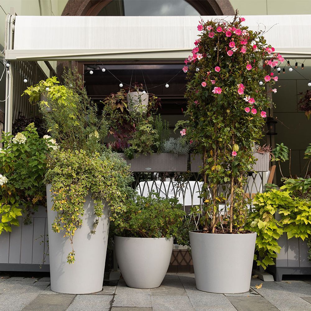 Кашпо CRATER SHALE D60 H90