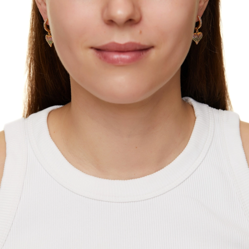 Серьги Мульти Сладкое Сердце