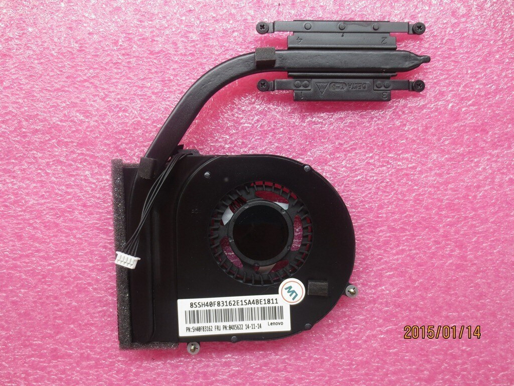 Радиатор с вентилятором для ноутбука Lenovo ThinkPad  E550 (04X5622), оригинал