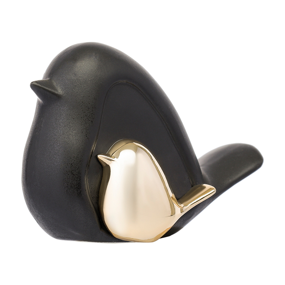 Декор 14.5х6x10см Tkano Black Birdie Essential